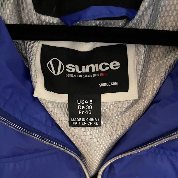 Sunice Women's Fiona Waterproof Quilted Stretch Jacket With Removable Fur Ruff - Picture 9 of 9